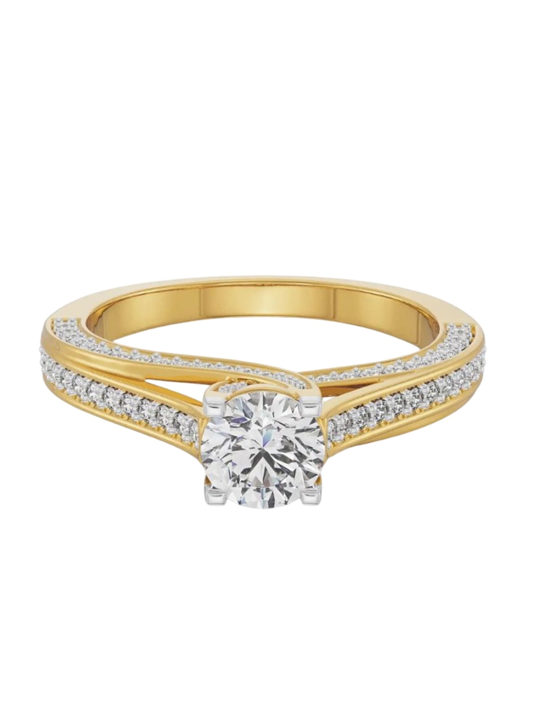 

Emori Classic Diamond Solitaire Band, Gold