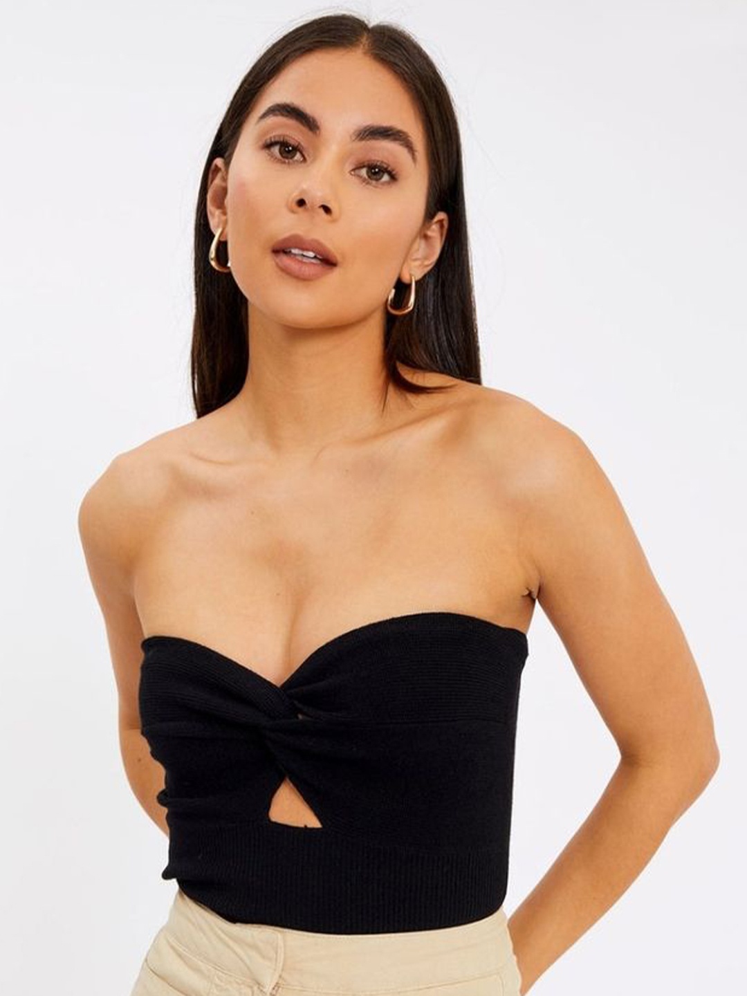 

LULU & SKY Tube Top, Black