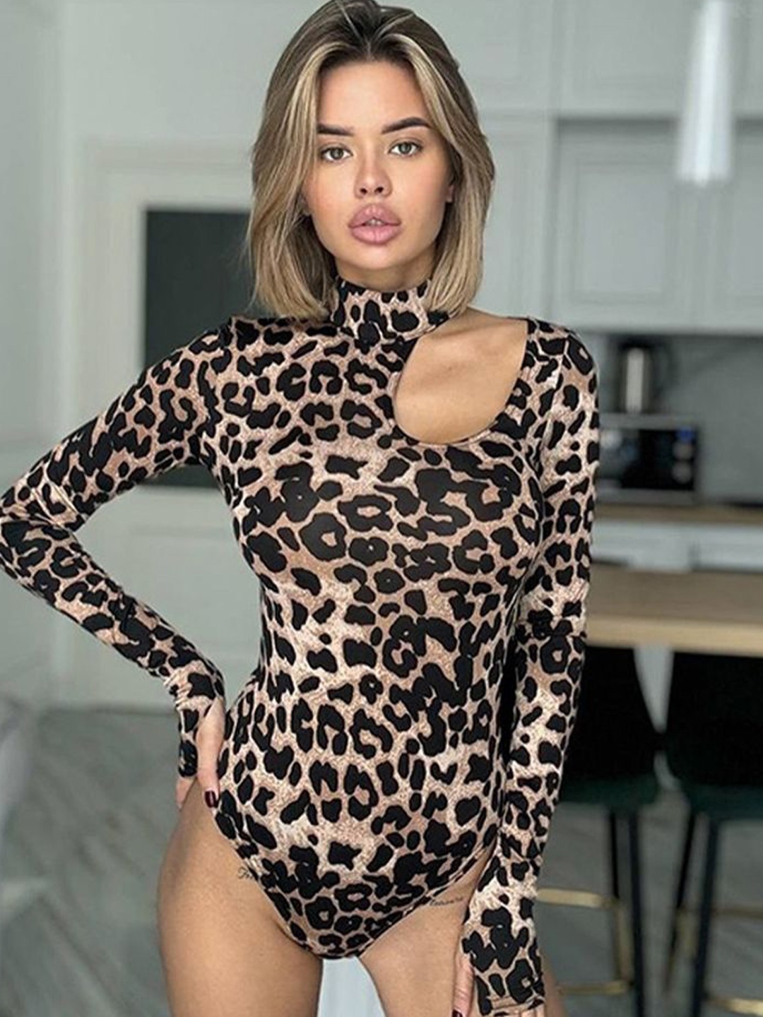 

LULU & SKY Animal Print Top, Multi
