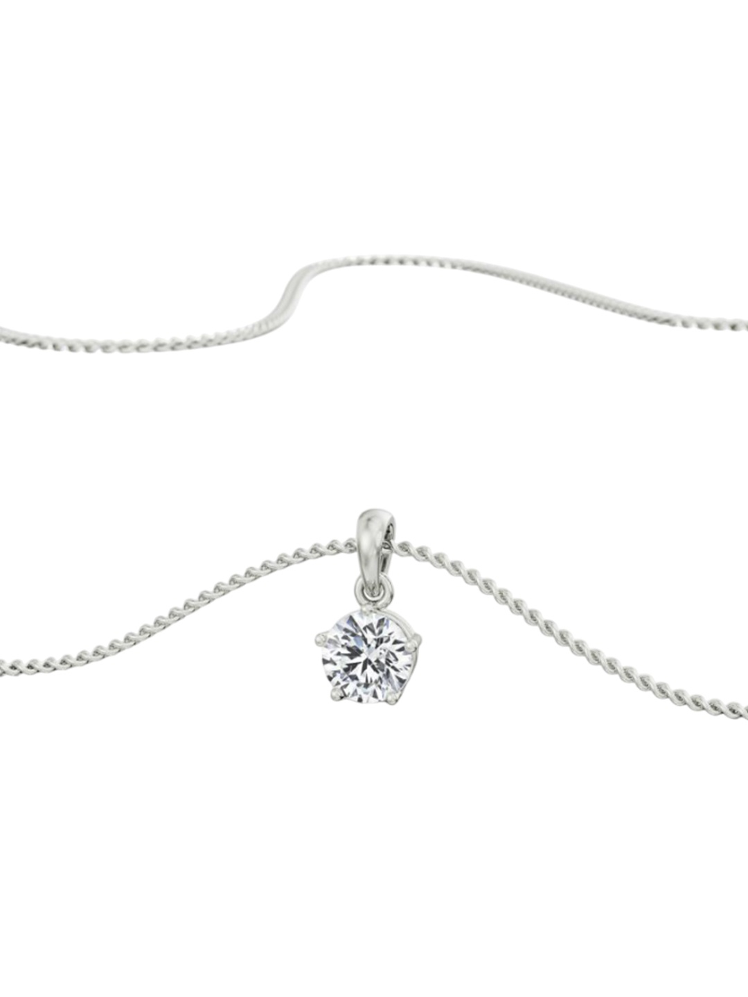 

Emori 0.5 CT Bright Round Lab Grown Diamond Pendant, White
