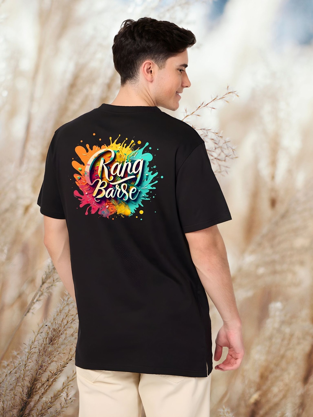 

Moda Rapido Men T-shirt, Black