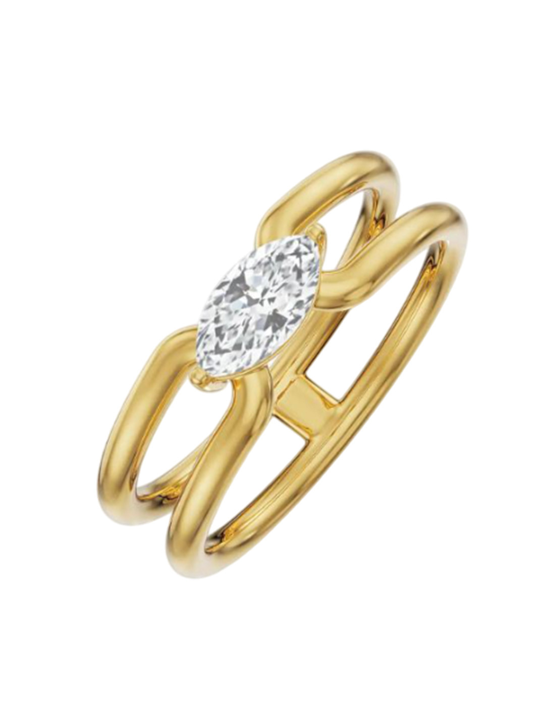 

Emori 0.50 CT Marquise Engagement Ring, Gold