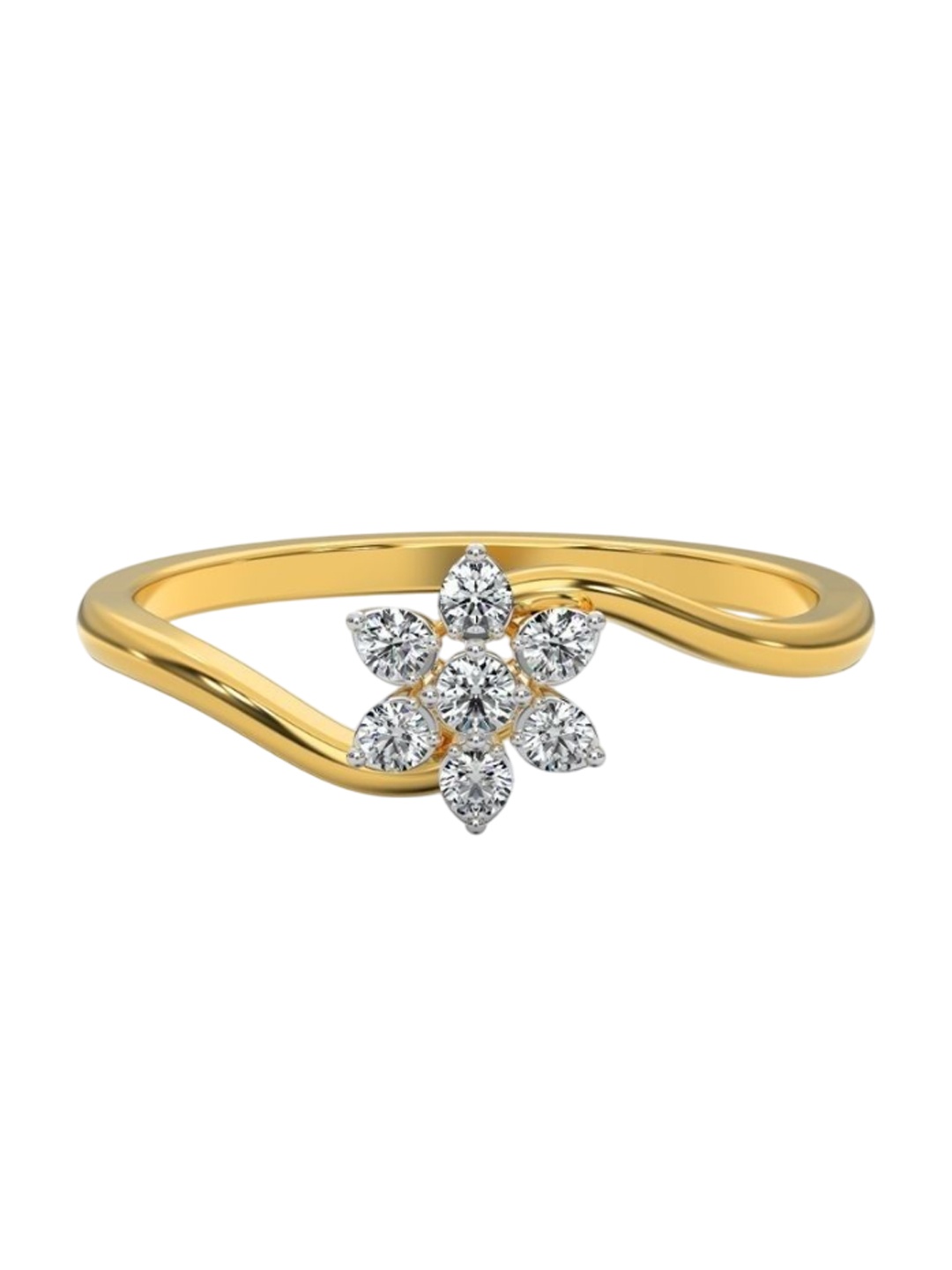 

Emori Blossom Elegance Diamond Ring, Gold