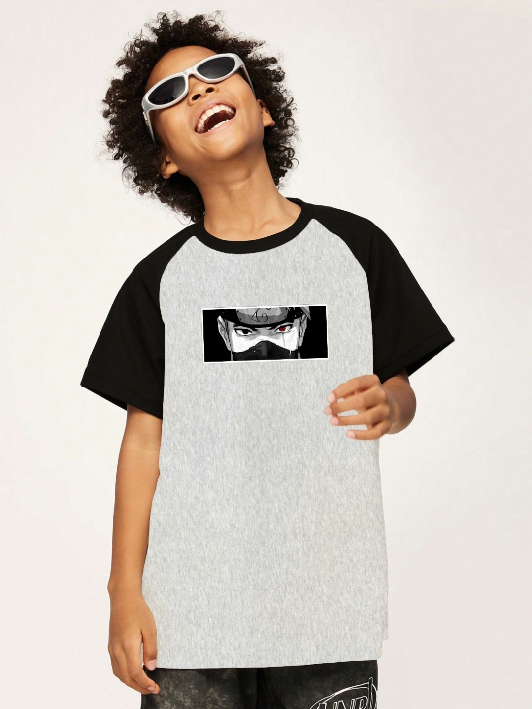 

MODARUE Boys Printed T-shirt, Grey
