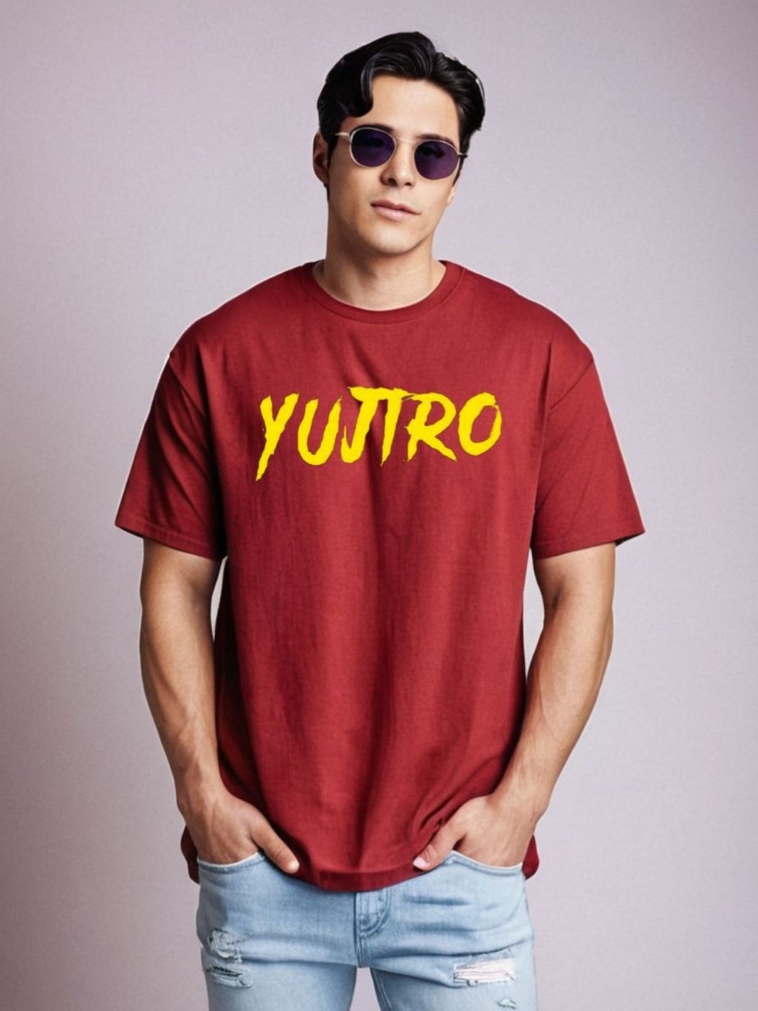 

Be Crazy Men Back T-shirt, Red