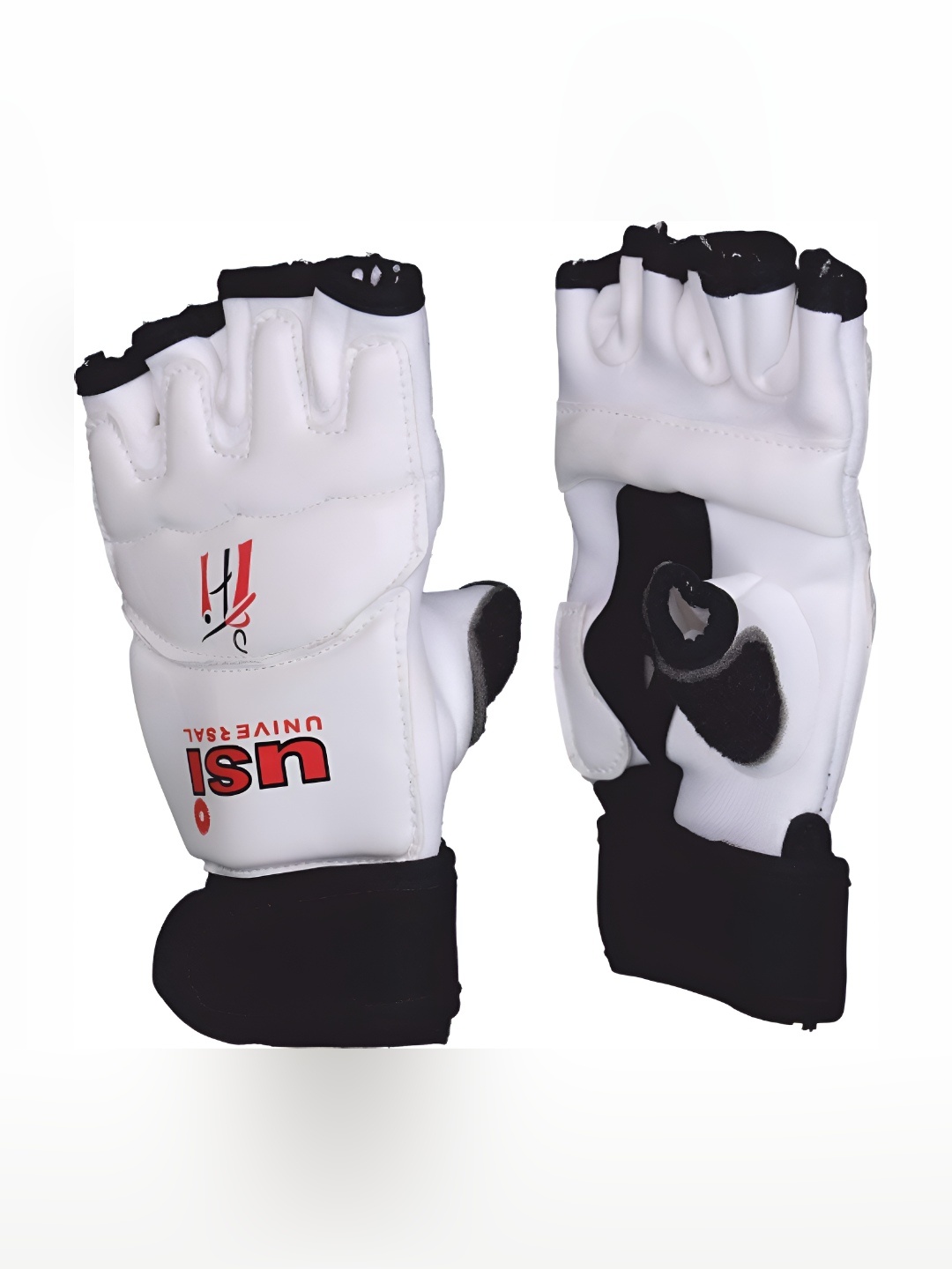 

USI UNIVERSAL THE UNBEATABLE Printed Taekwondo Gloves, White