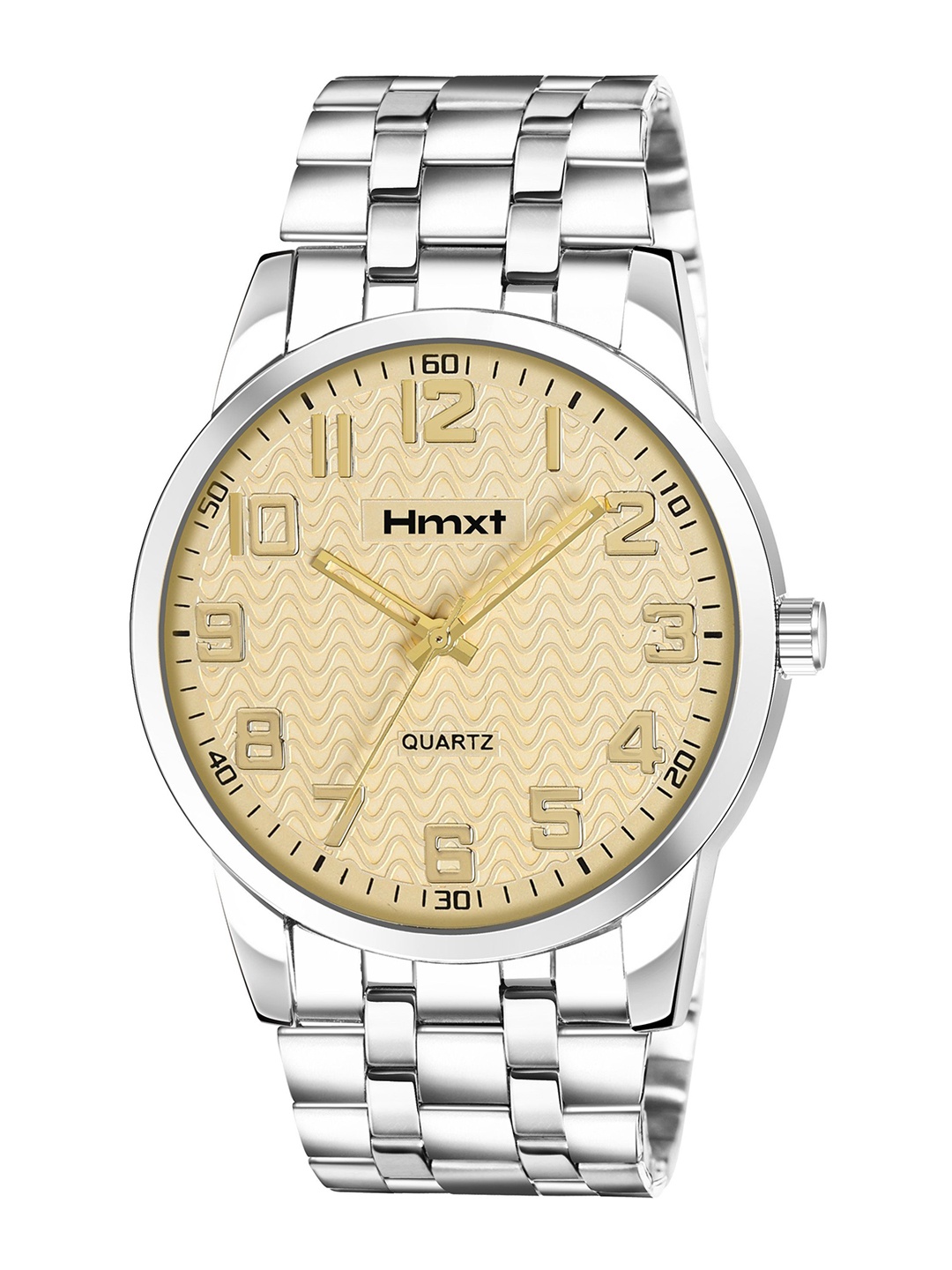 

HMXT Men Dial & Stainless Steel Straps Analogue Watch HMXT-128, Gold