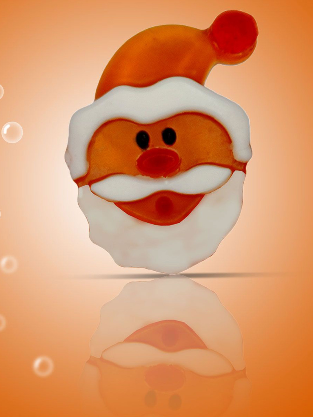 

The Bath Stories Set Of 4 Moisturizing Toy Xmas Soap - 40 g Each, Orange