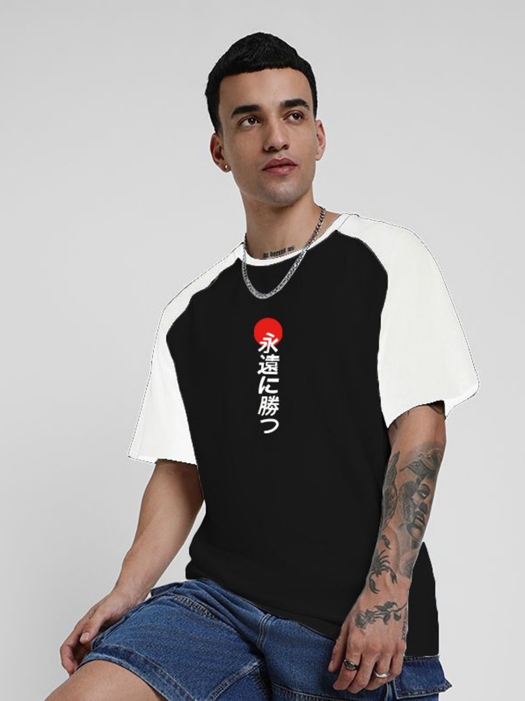 

TOGS & TERRE Men Printed Organic Cotton T-shirt, Multi
