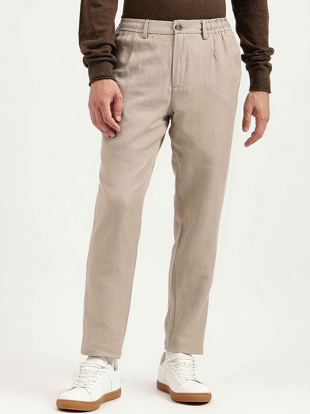 

United Colors of Benetton Men Trousers, Khaki