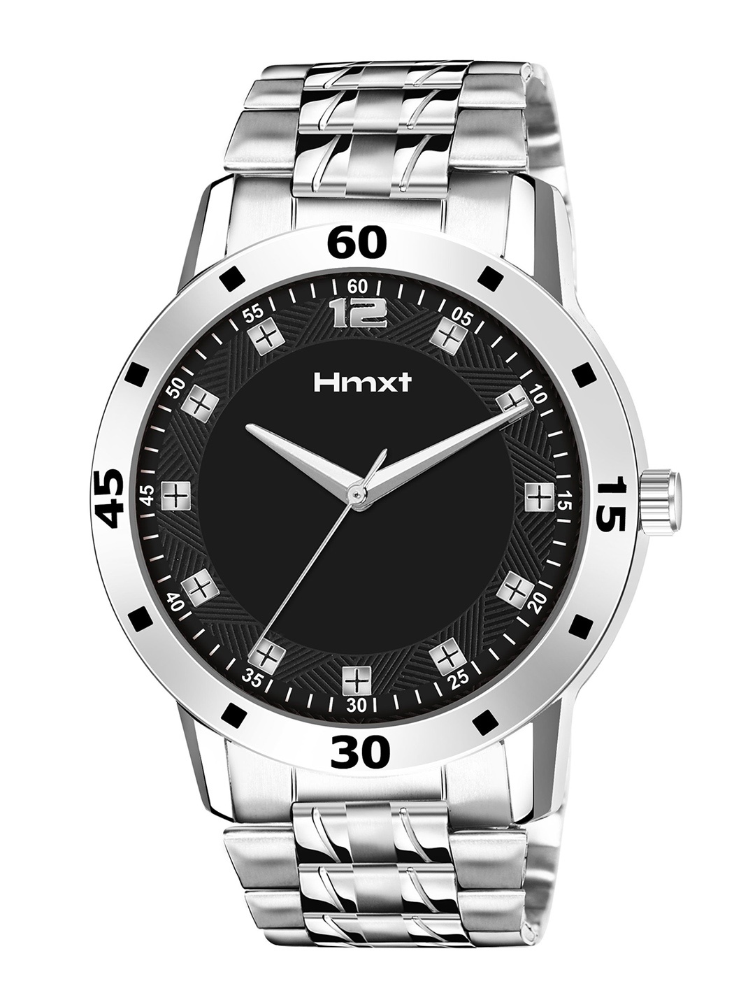 

HMXT Men Dial & Stainless Steel Straps Analogue Watch HMXT-130, Black