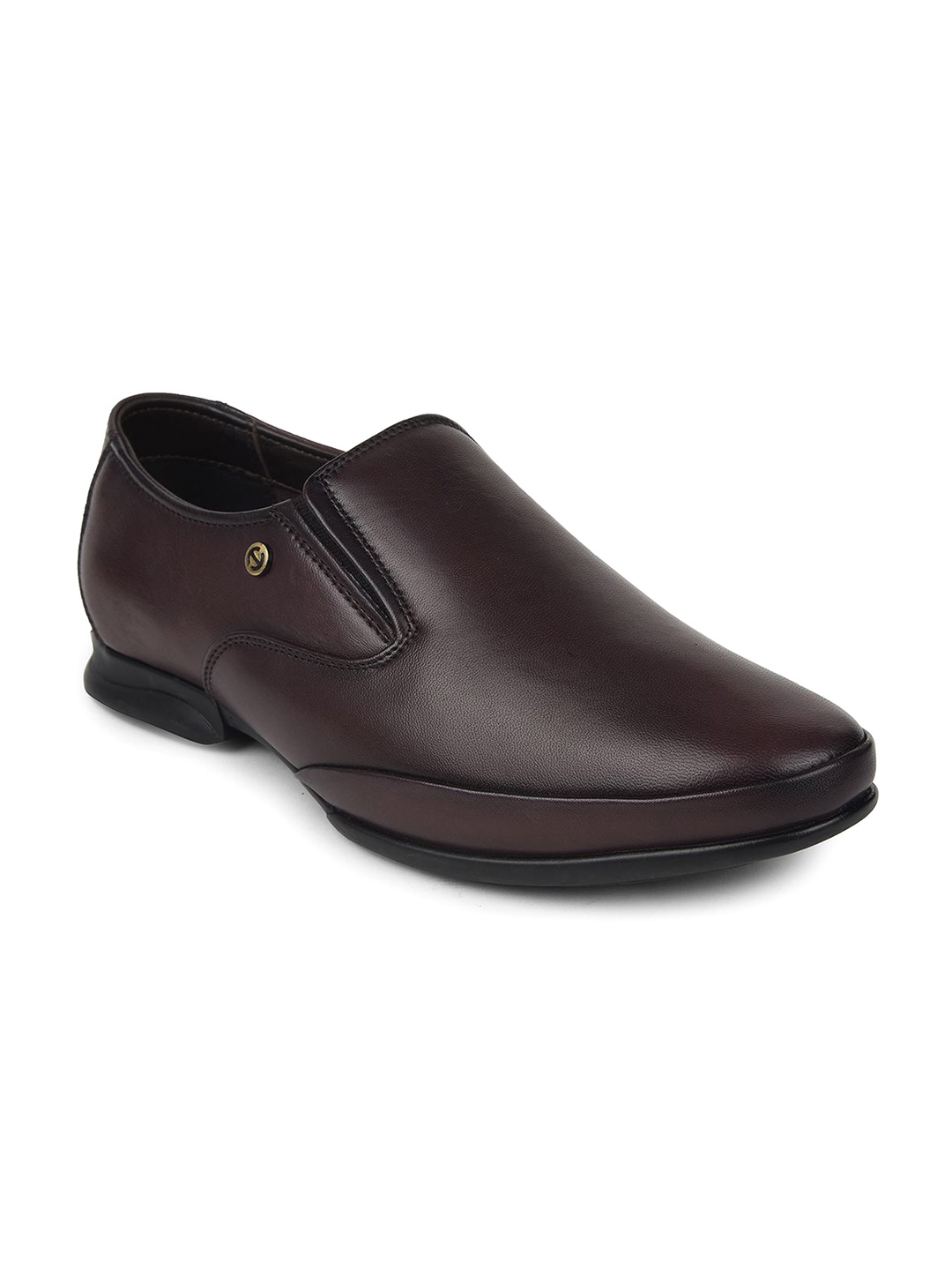 

Liberty Men Leather Formal Slip-Ons, Brown