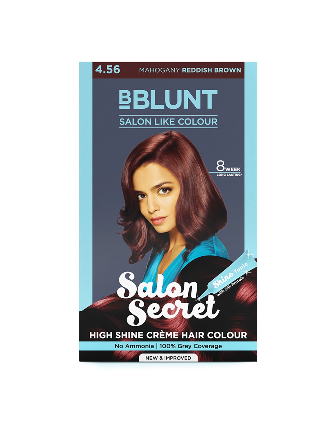 

BBLUNT Salon Secret High Shine Crme Ammonia-Free Hair Colour - Mahogany, Maroon