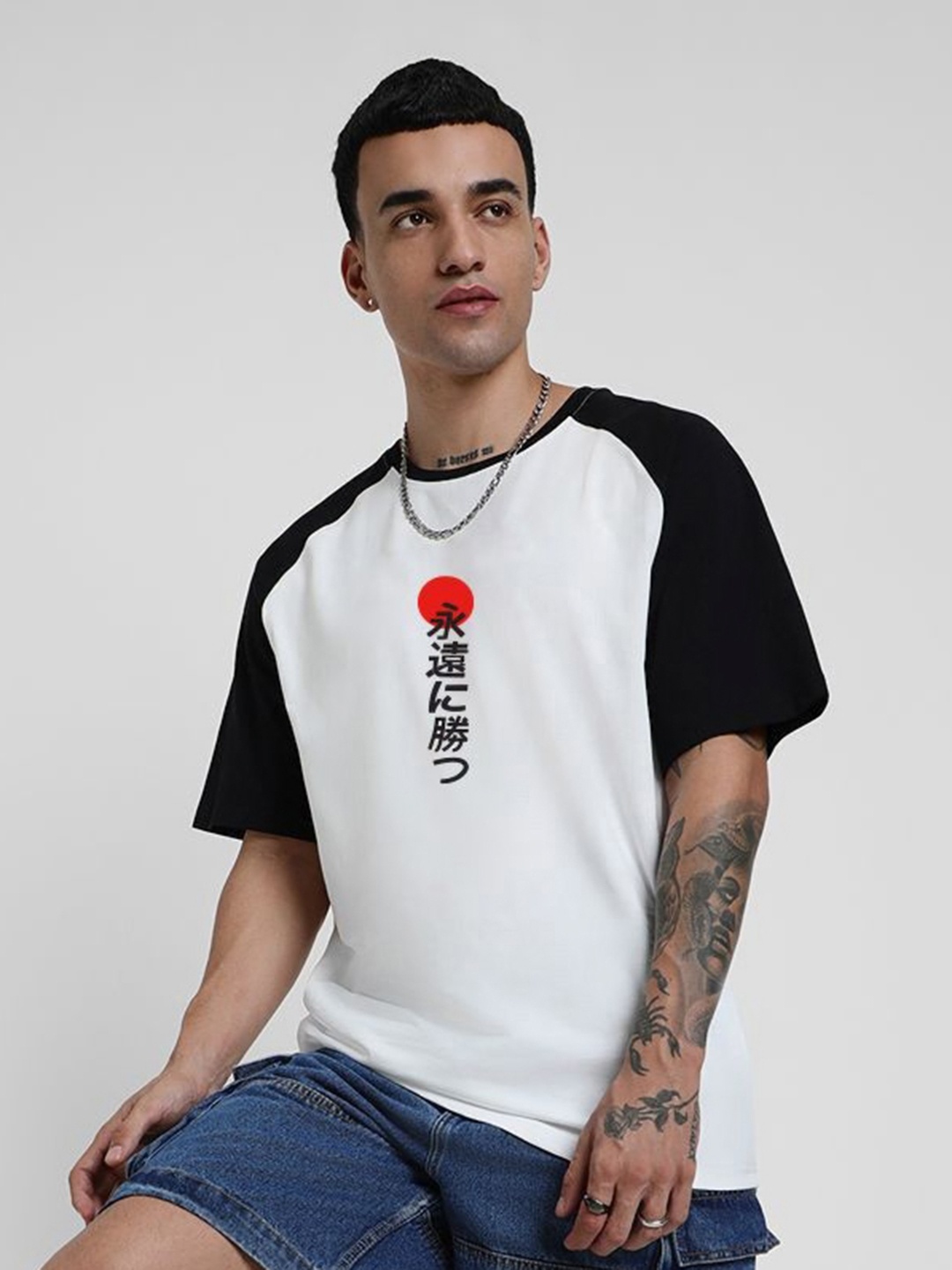 

TOGS & TERRE Men Printed Organic Cotton T-shirt, Multi