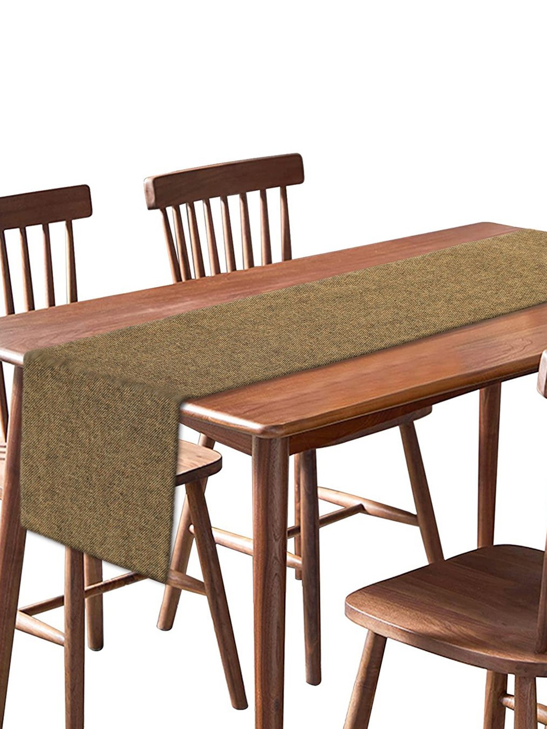 

Kuber Industries Brown Table Runner