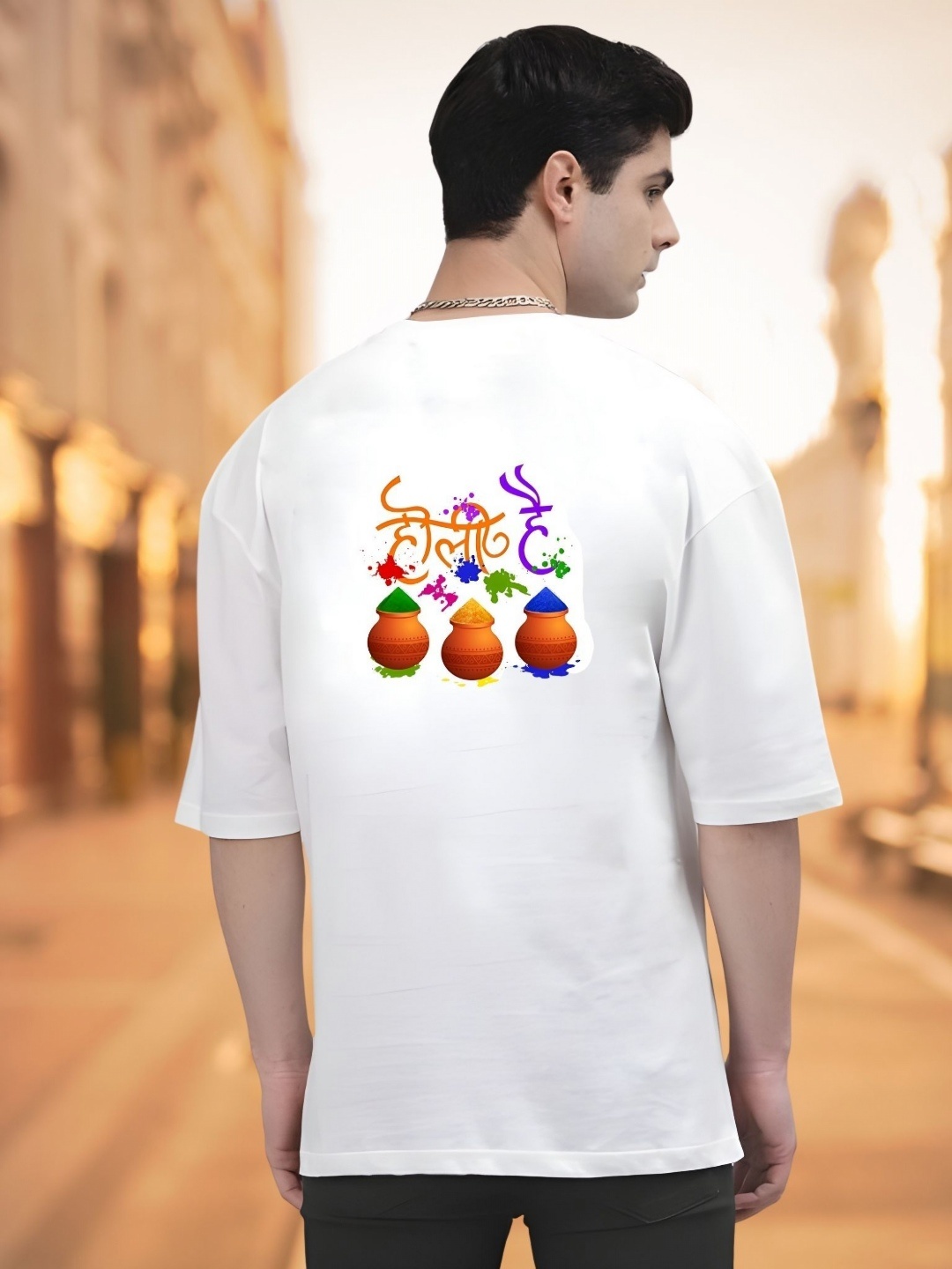 

SZN Men T-shirt, White
