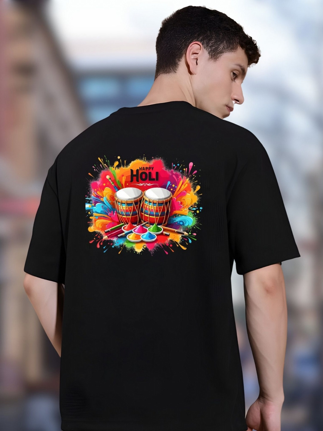 

SZN Men T-shirt, Black