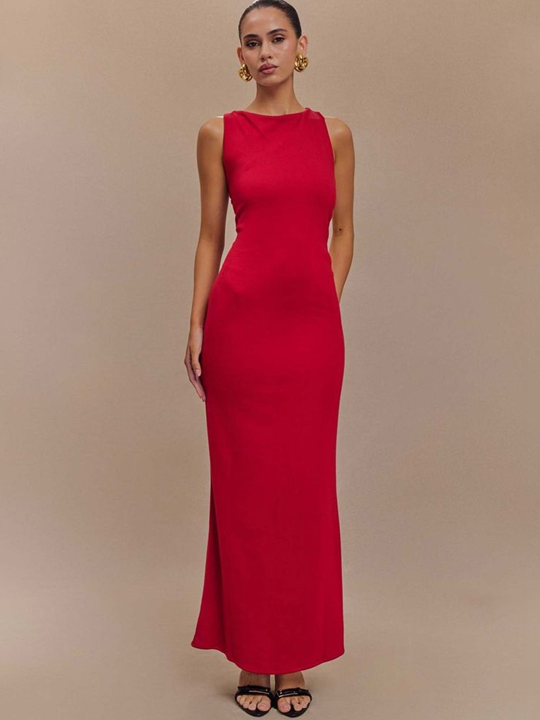 

LULU & SKY Maxi Dress, Red