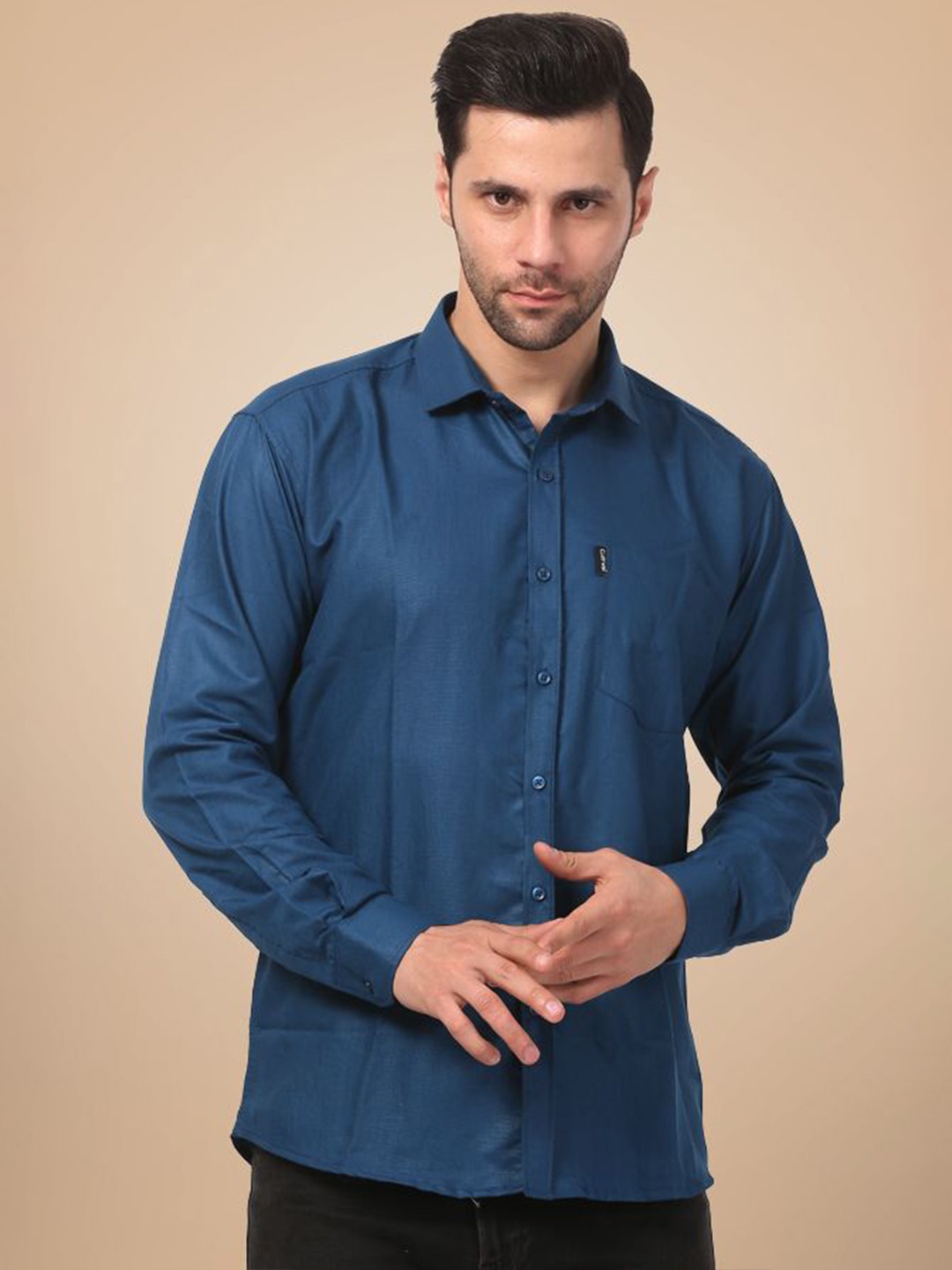 

CLUBWIN Men Formal Shirt, Blue