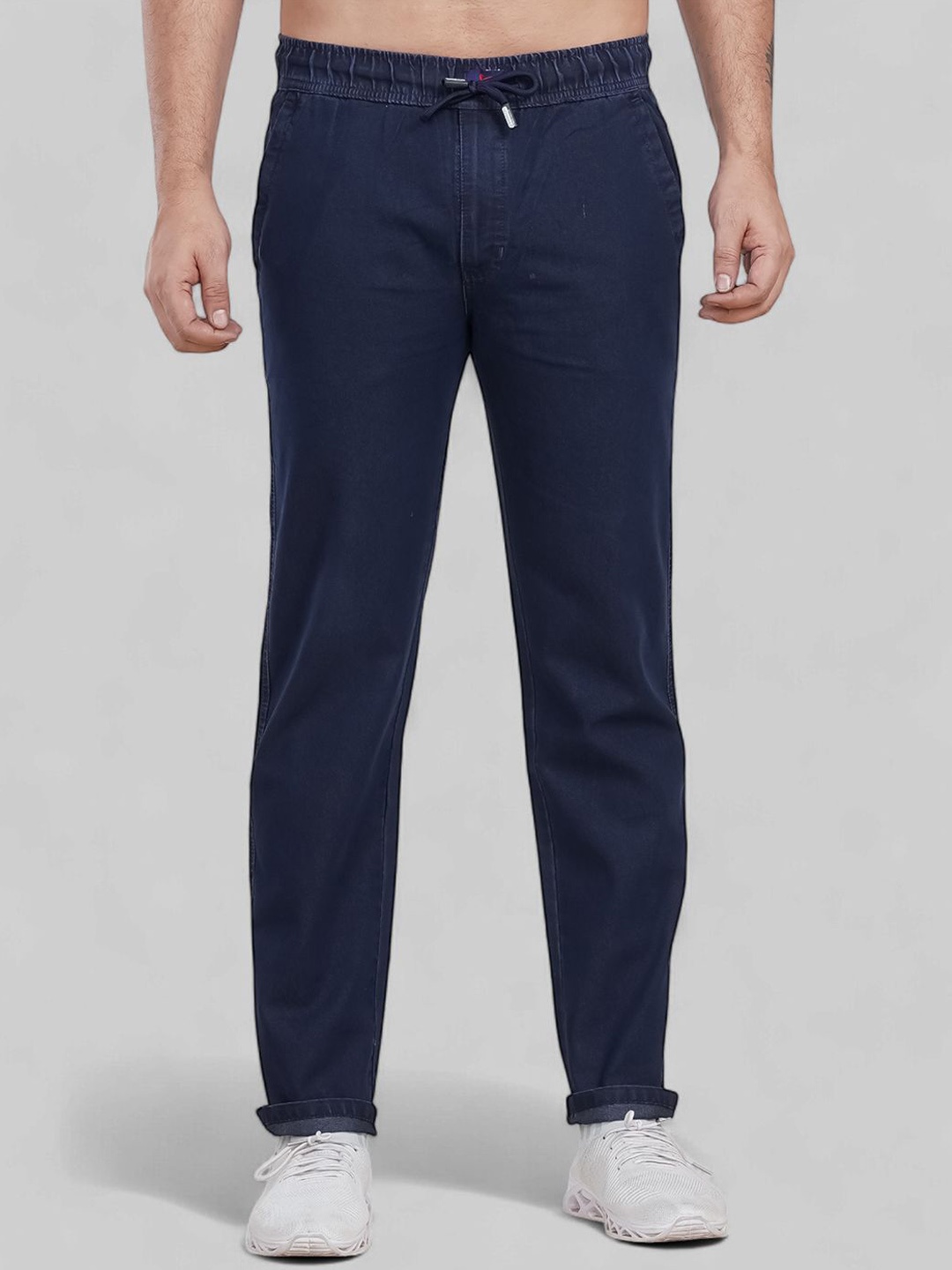 

Plounge Men High-Rise Stretchable Jeans, Blue