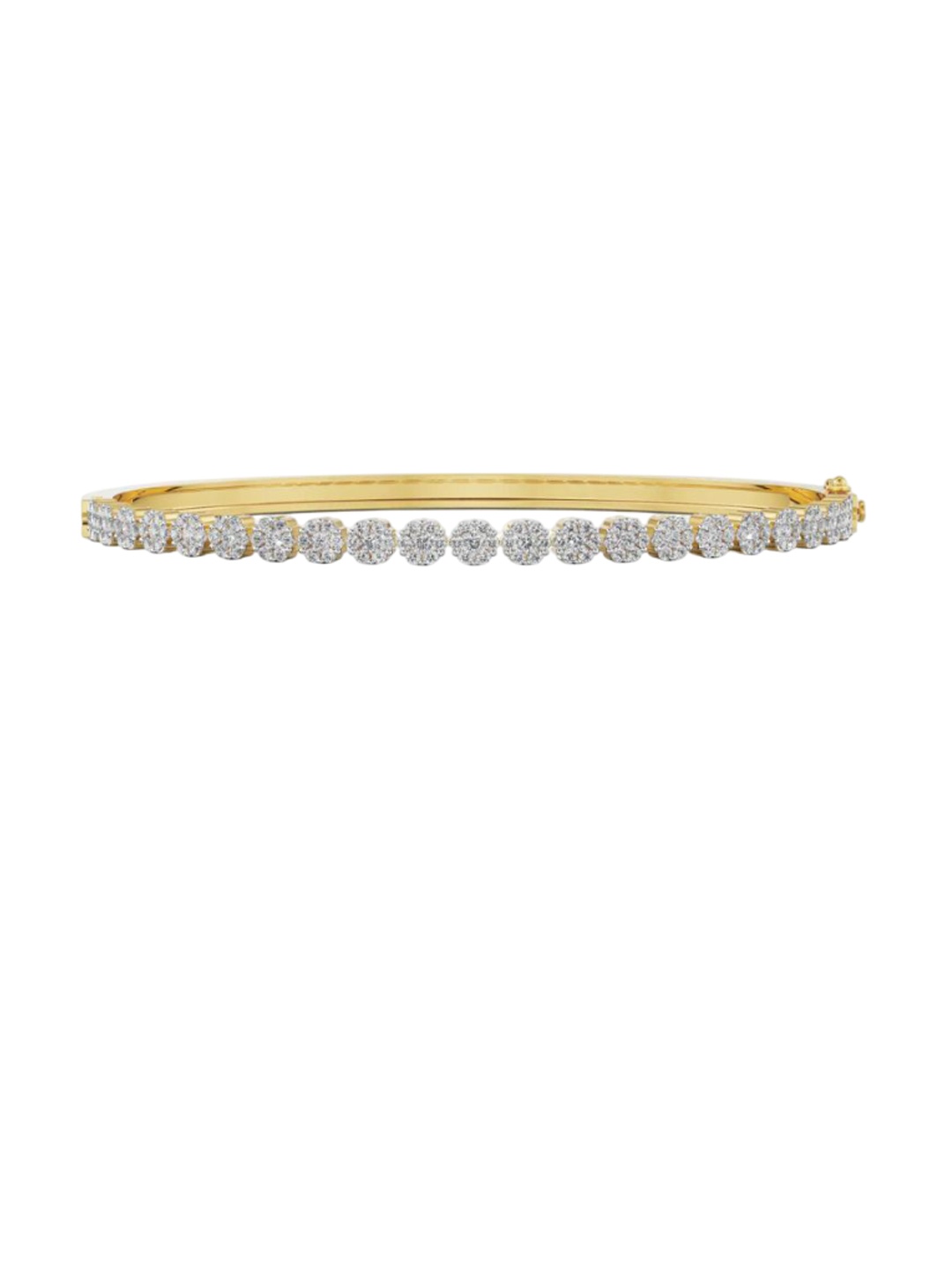 

Emori Rosie Clustered Diamond Bracelet, Yellow