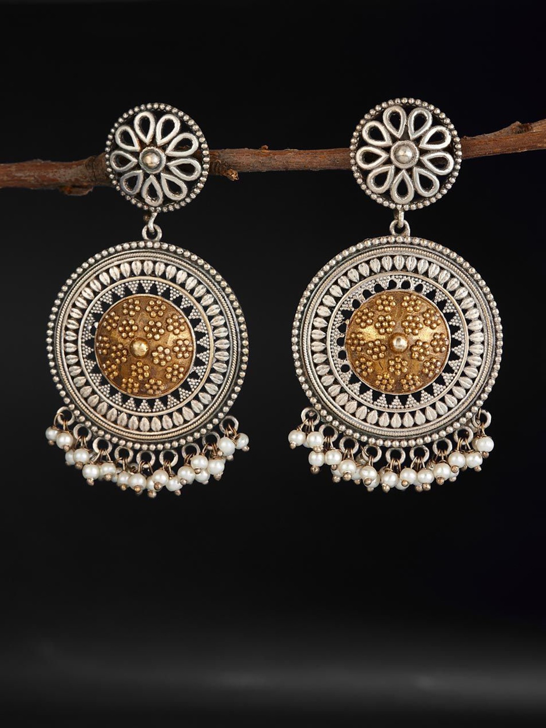 

Fabindia Contemporary Drop Earrings, Multi