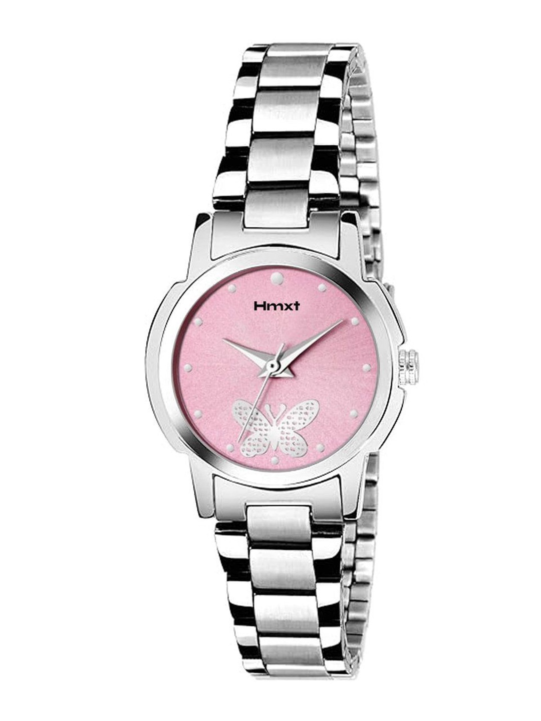 

HMXT Women Dial & Stainless Steel Straps Analogue Watch HMXT-147, Pink