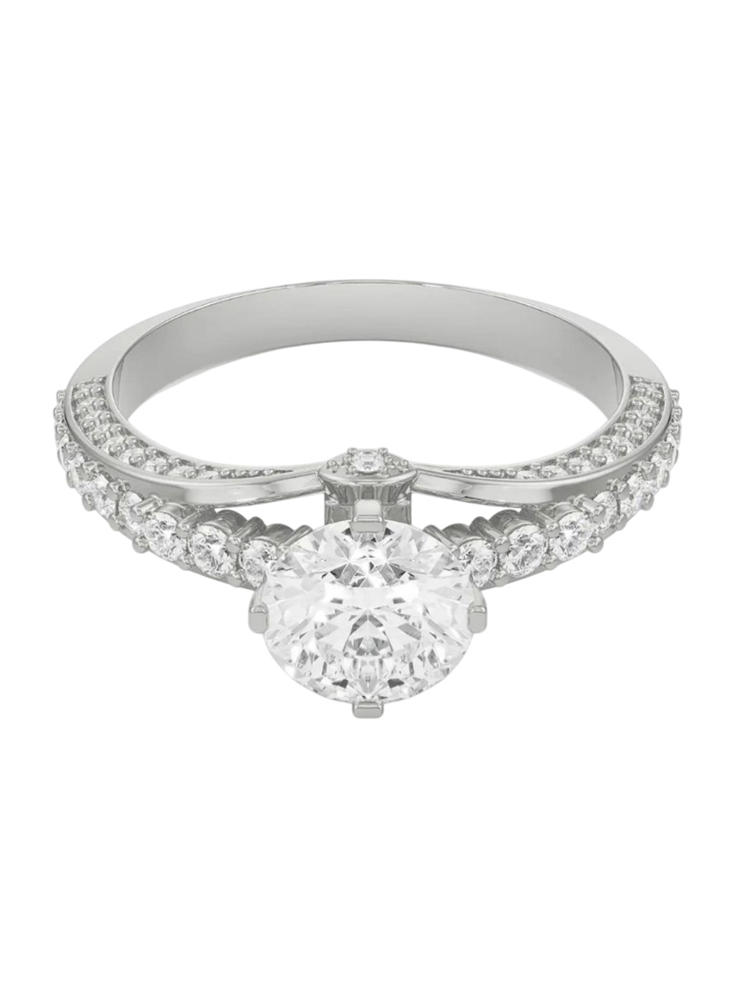 

Emori Troist Round Diamond Ring, Gold