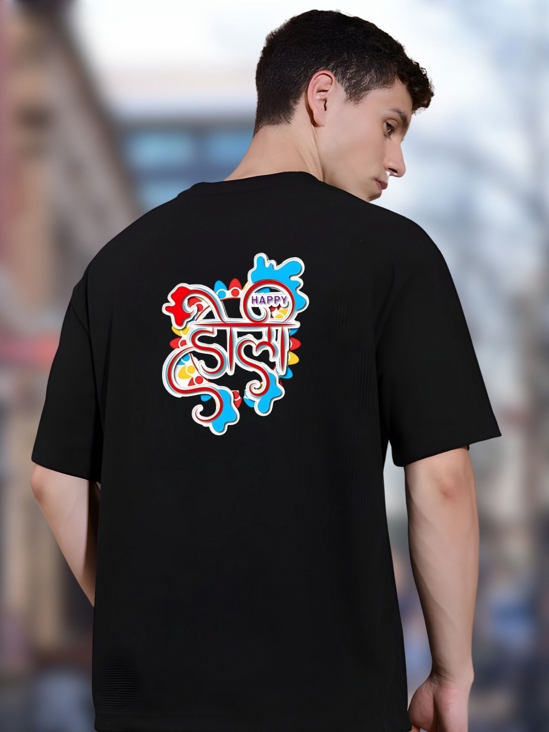 

SZN Men T-shirt, Black