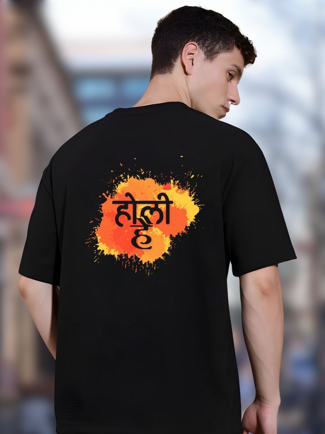 

SZN Men T-shirt, Black