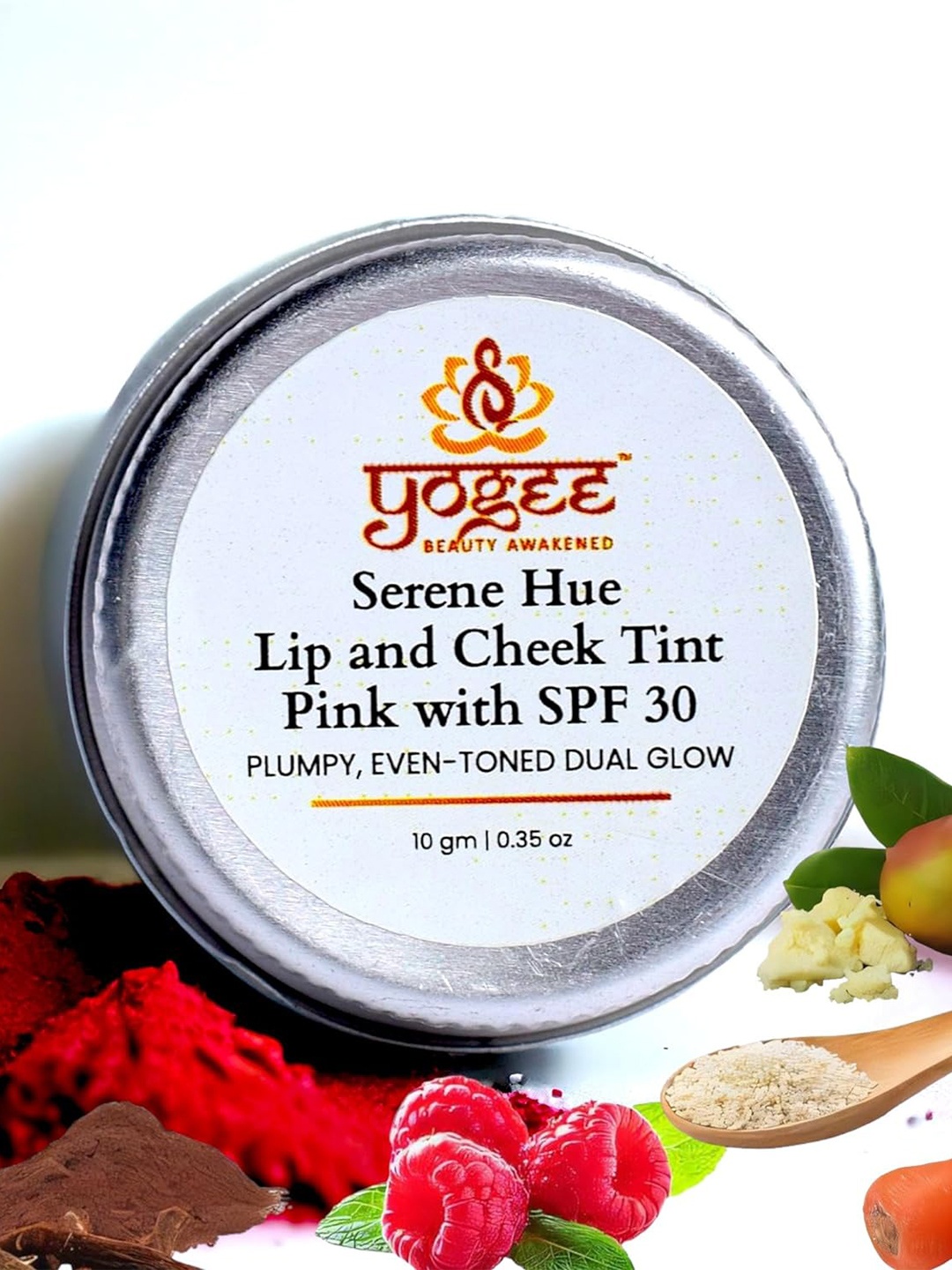 

YOGEE Serene Hue Lip & Cheek Tint With SPF 30 - 10g - Pink