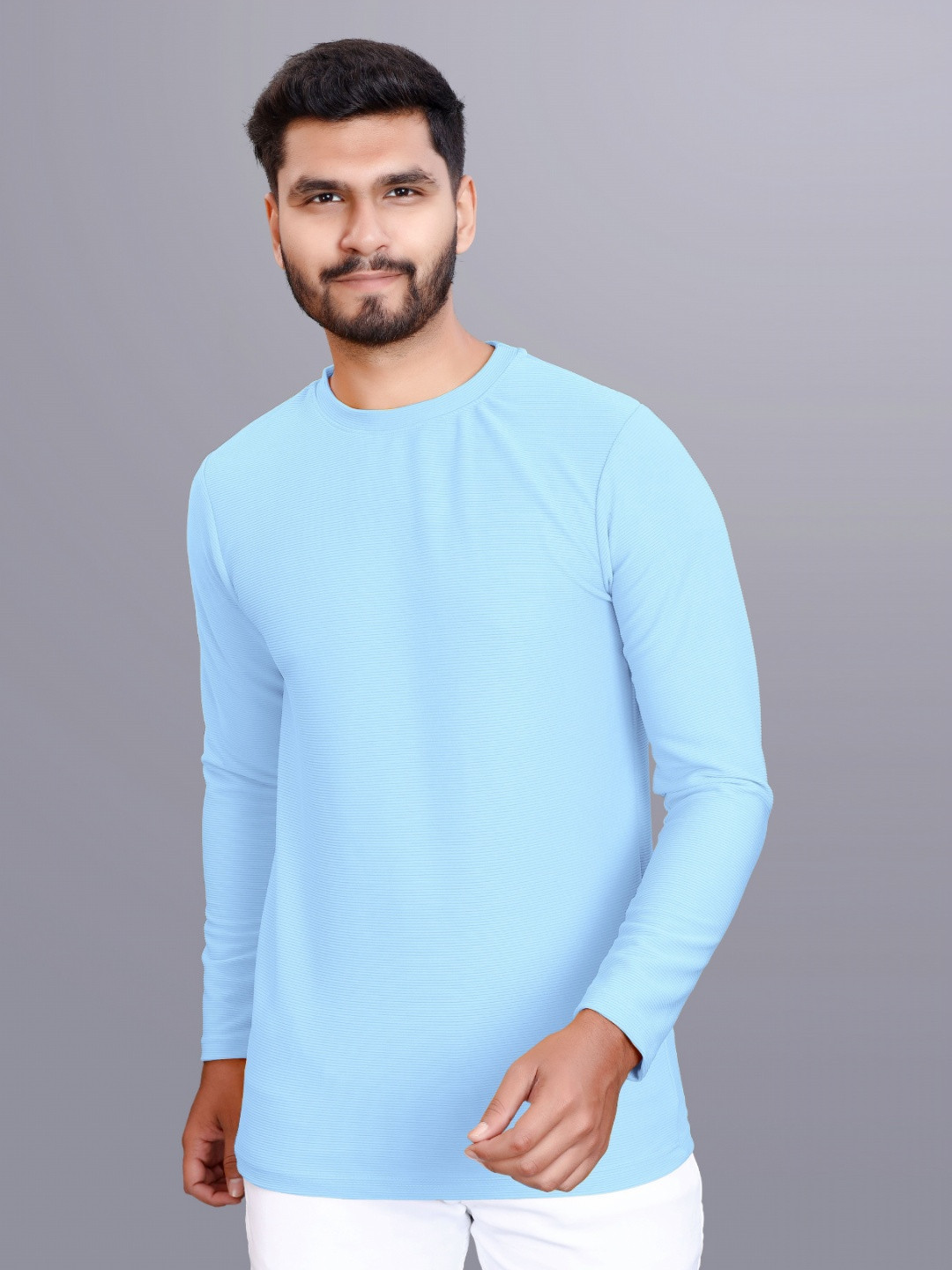 

SYMVI Men Pockets T-shirt, Sea green