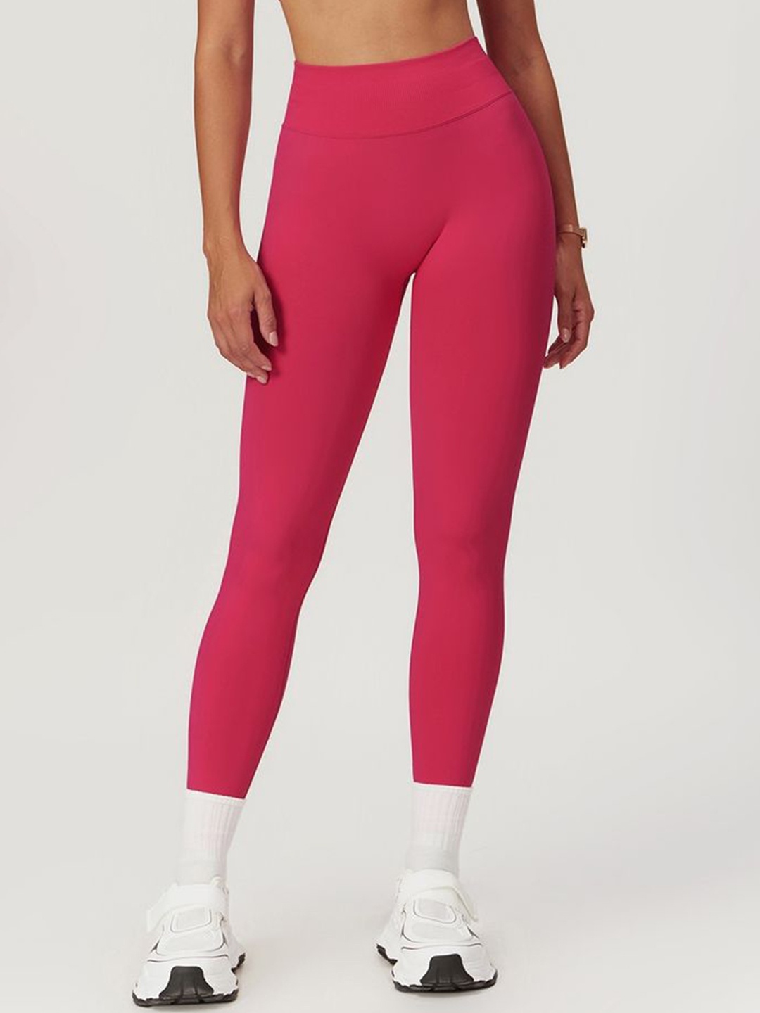 

LULU & SKY High-Waisted Sports Tights, Red