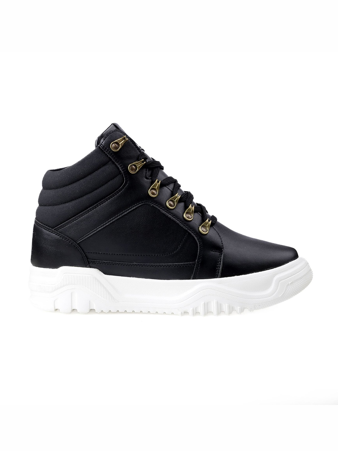 

riffway Men Running Non-Marking Shoes, Black