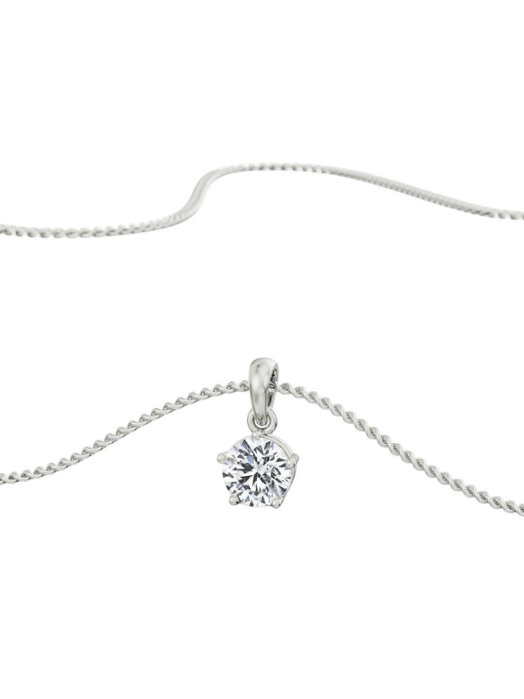 

Emori 1.5 CT Bright Round Lab Grown Diamond Pendant, White
