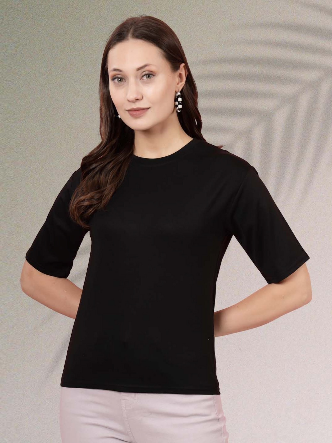 

Moda Rapido Women T-shirt, Black
