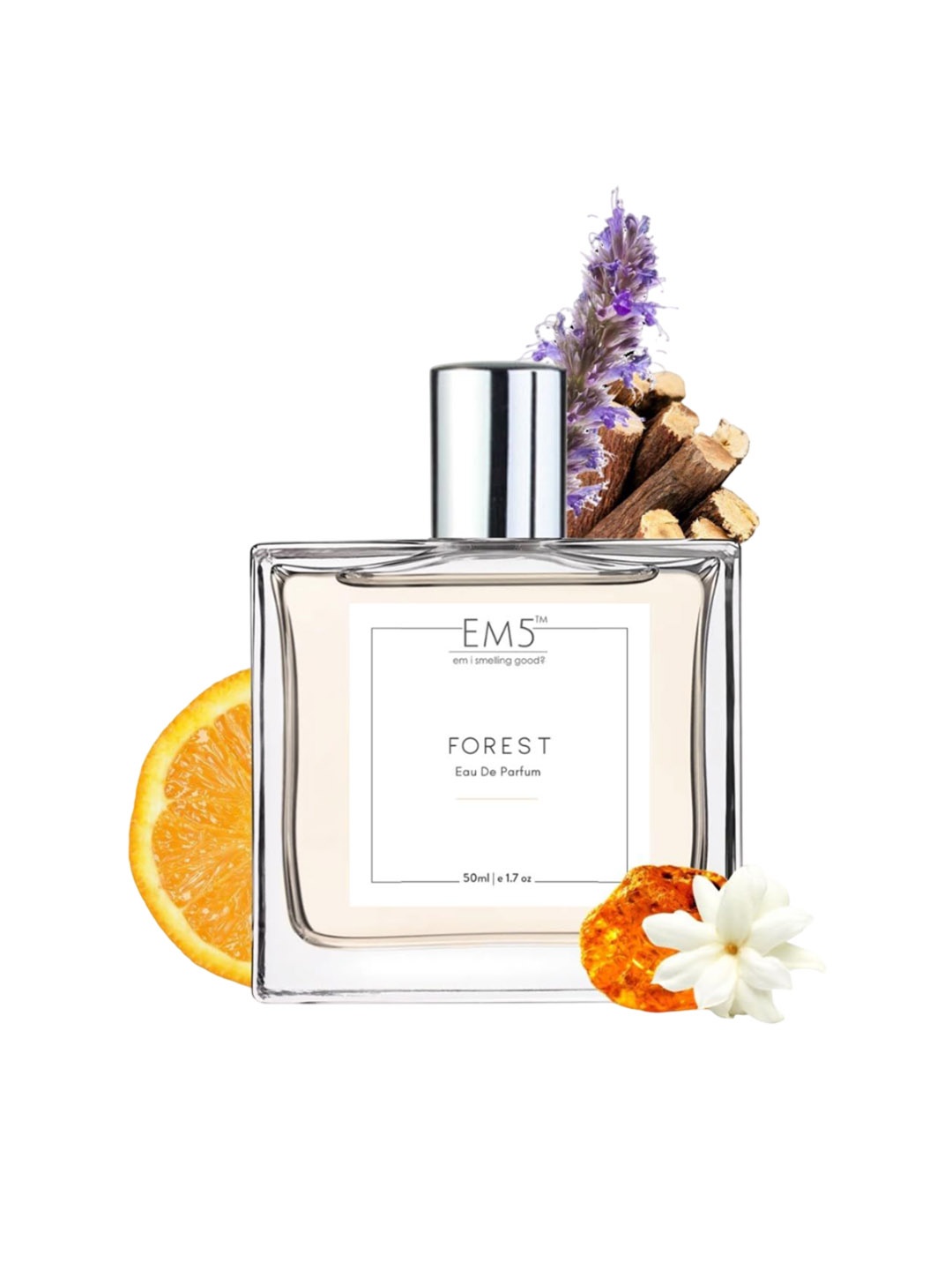 

EM5 Forest Long Lasting Eau De Parfum - 50 ml, Transparent