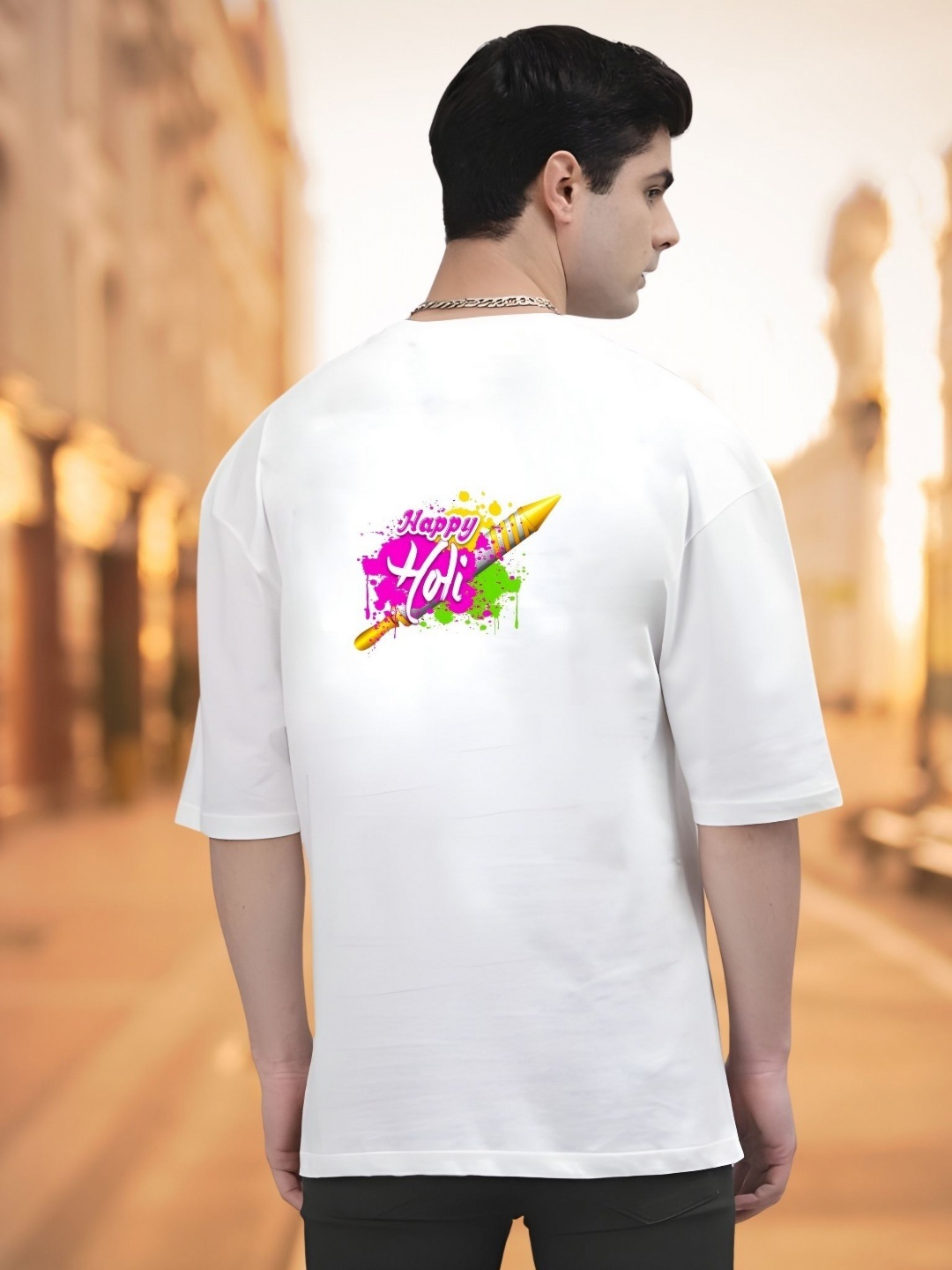 

SZN Men T-shirt, White