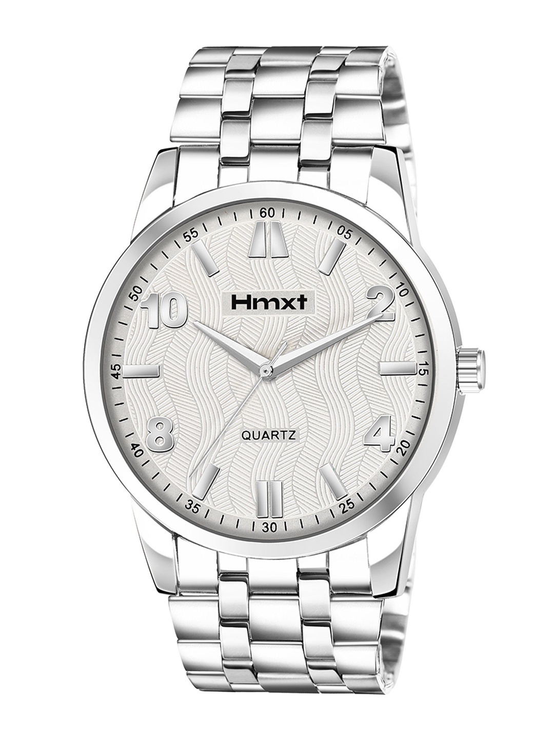 

HMXT Men Dial & Stainless Steel Straps Analogue Watch HMXT-131, White