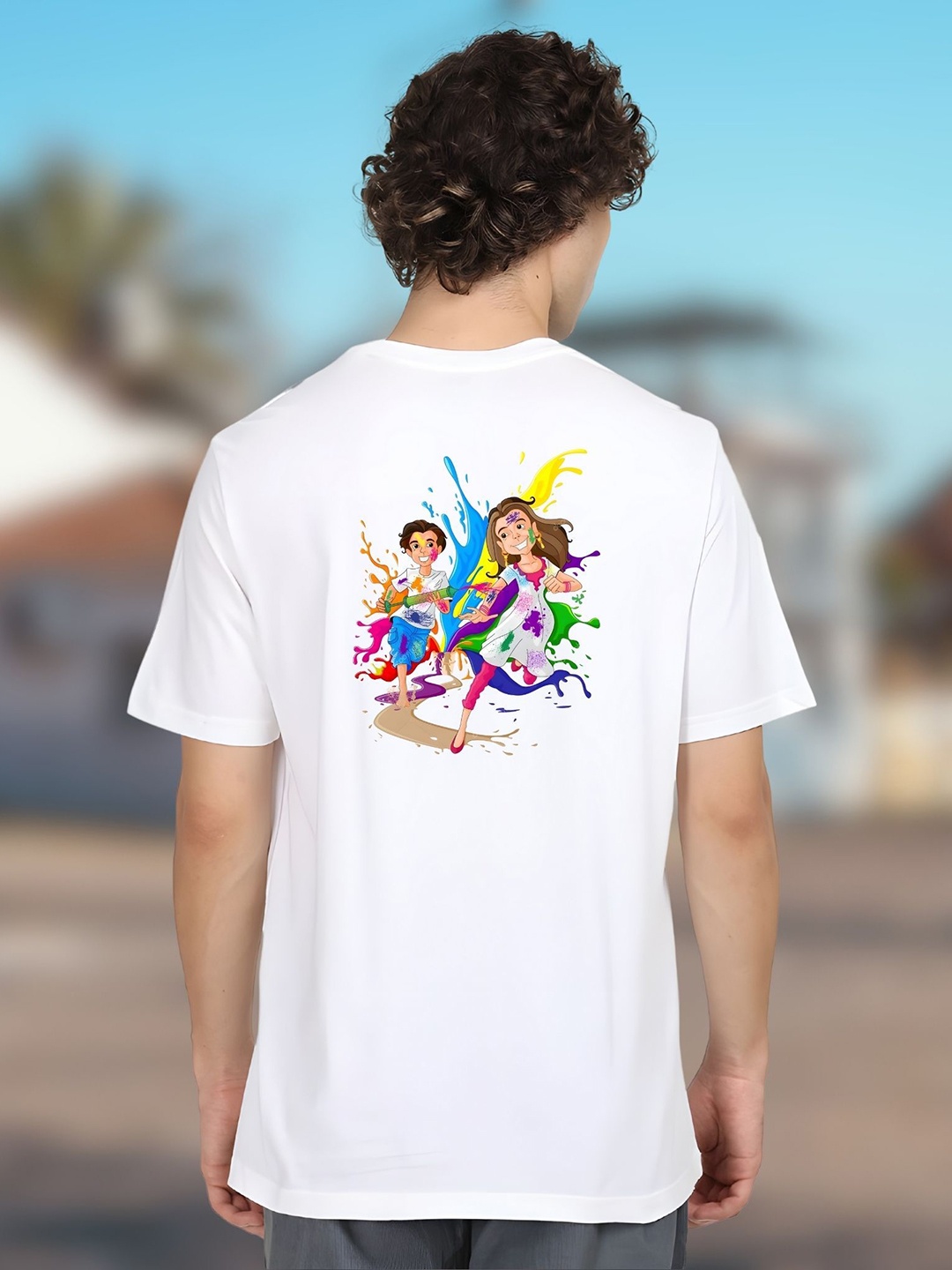 

SZN Men T-shirt, White