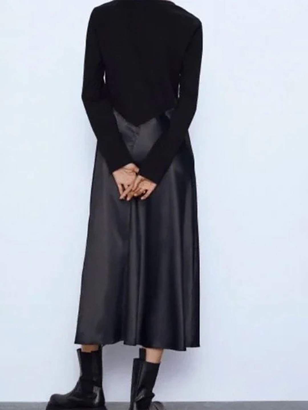 

LULU & SKY A-Line Dress, Black
