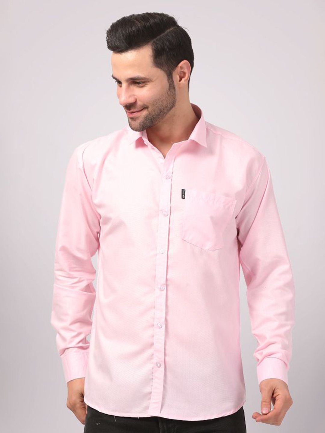 

CLUBWIN Men Opaque Formal Shirt, Pink