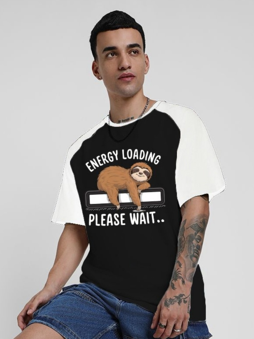 

TOGS & TERRE Men Printed Organic Cotton T-shirt, Multi