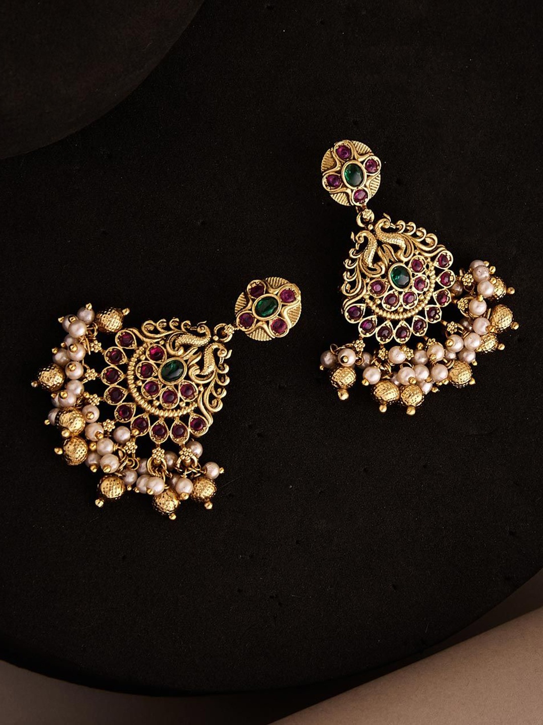 

Fabindia Contemporary Drop Earrings, Gold