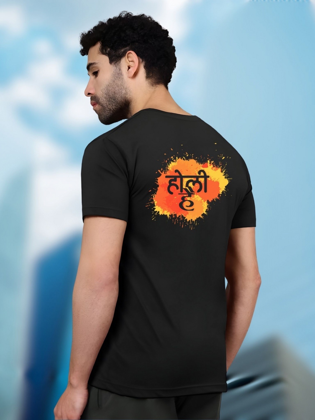 

SZN Men T-shirt, Black
