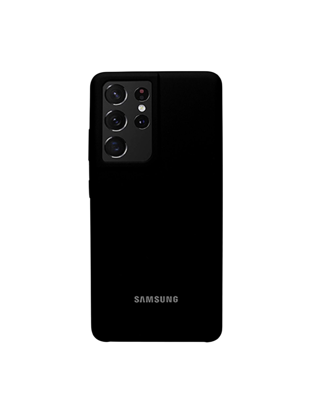 

LIRAMARK Liquid Silicone Soft Samsung Galaxy S21 Ultra Back Case, Black