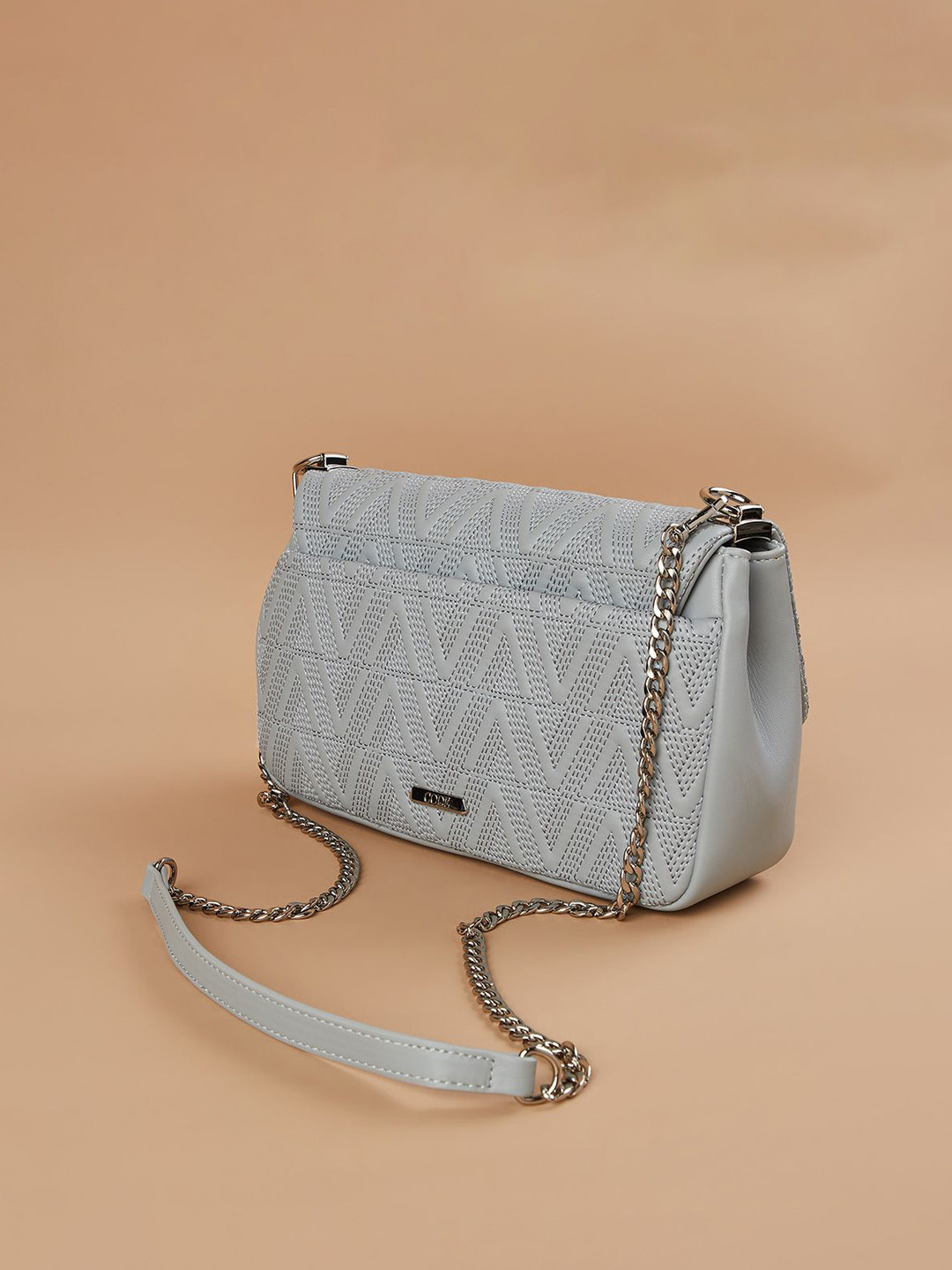 

CODE by Lifestyle PU Structured Shoulder Bag with Quilted, Blue