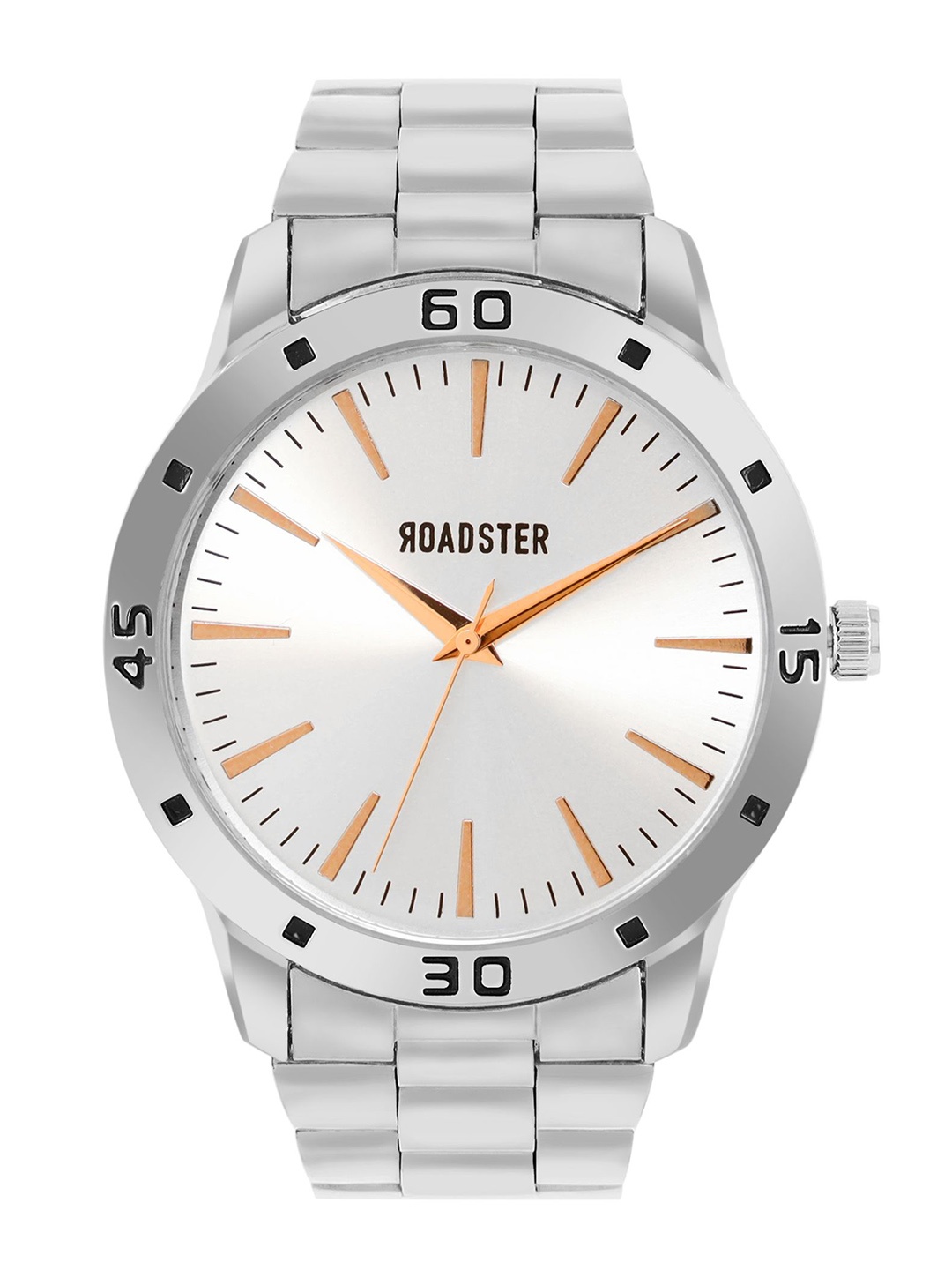 

The Roadster Lifestyle Co Men Analogue Watch RD-AW21-9A, Silver