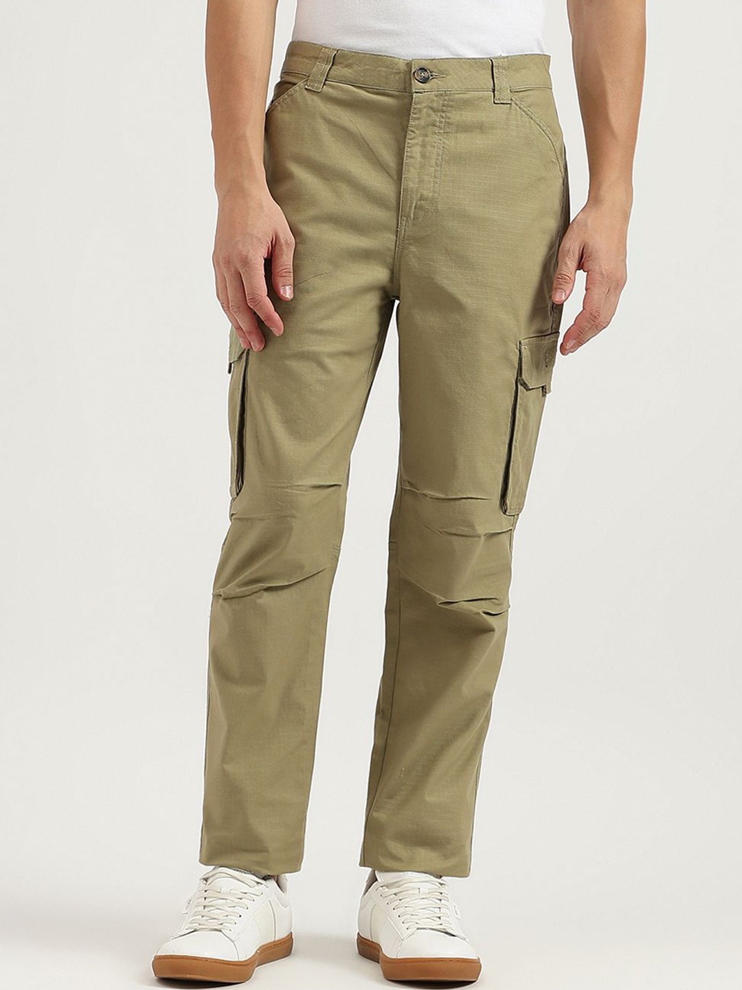 

United Colors of Benetton Men Trousers, Green