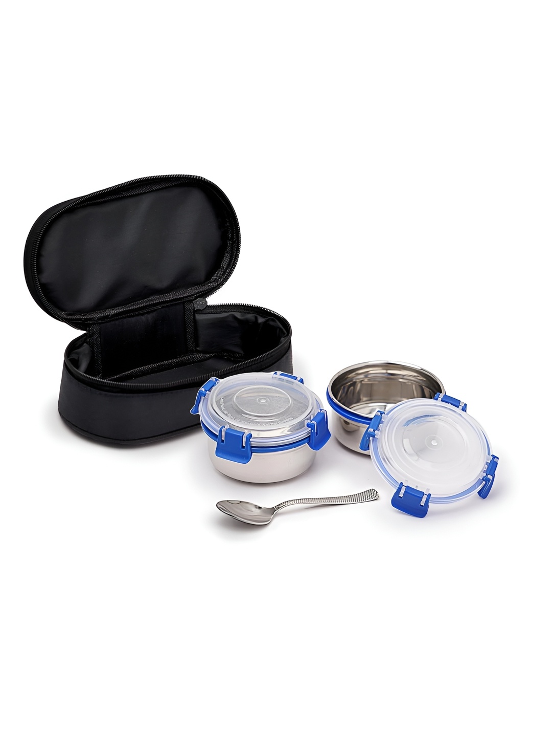 

Mumma's Life Silver-Toned Stainless Steel Easy to Clean Lunch Box 280 ML